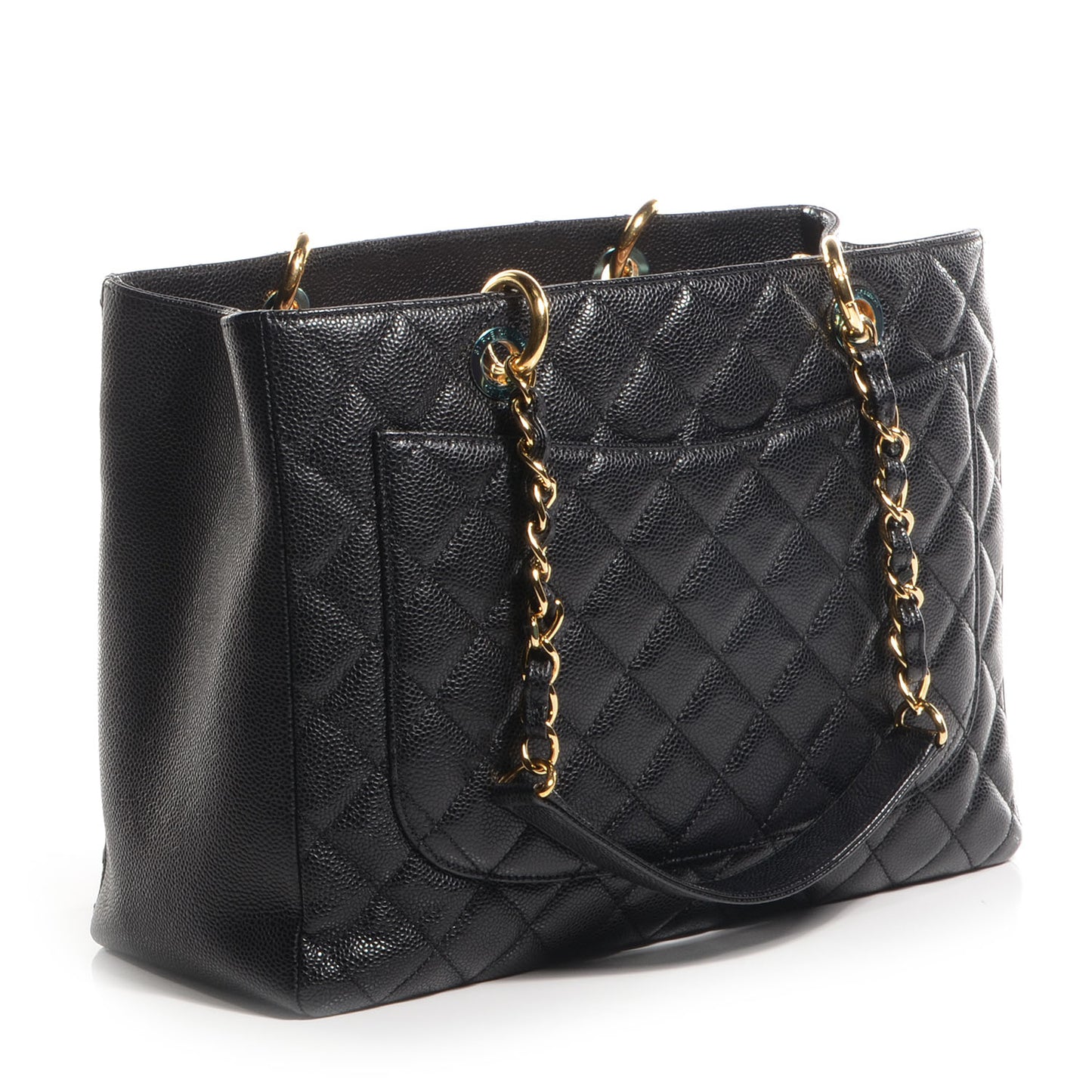 Caviar Grand Shopping Tote GST Black