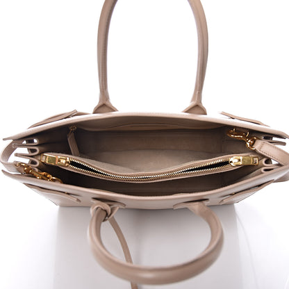 Saint Laurent Calfskin Small Sac De Jour Dark Beige 6 of 15
