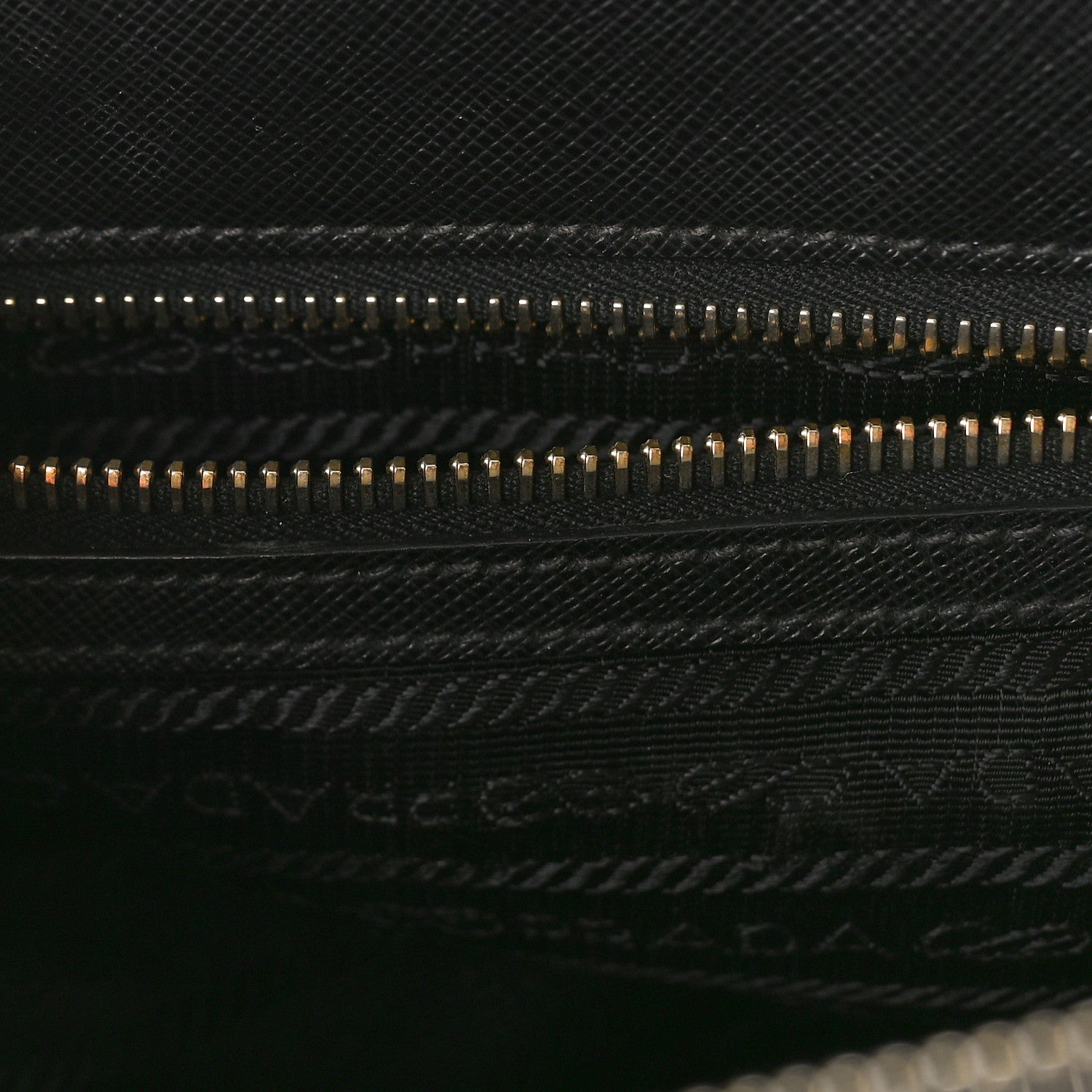 Prada Saffiano Small Galleria Double Zip Tote Black 10 of 13