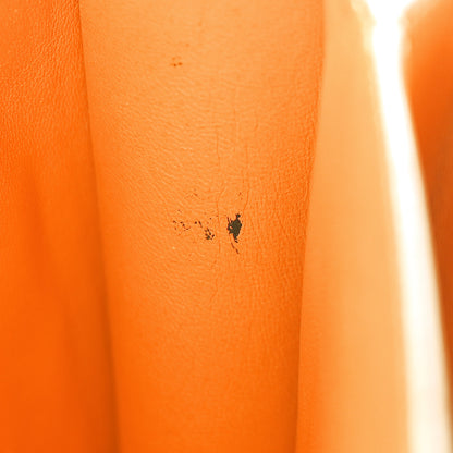 Celine Smooth Calfskin Medium Classic Box Flap Bag Daffodil 10 of 10