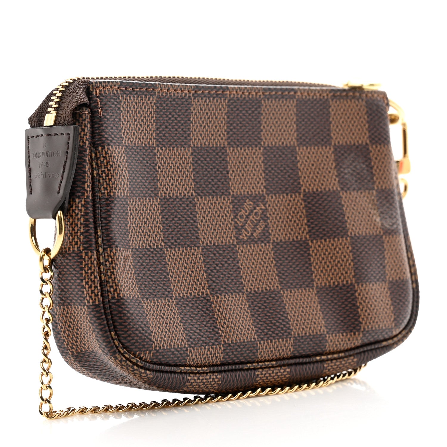 Louis Vuitton Damier Ebene Mini Pochette Accessories 3 of 8