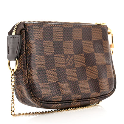 Louis Vuitton Damier Ebene Mini Pochette Accessories 3 of 8