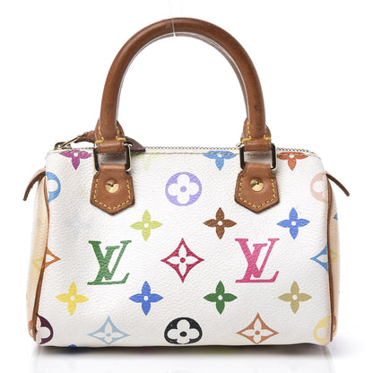 Louis Vuitton Monogram Multicolor Mini Sac HL Speedy White 1 of 8