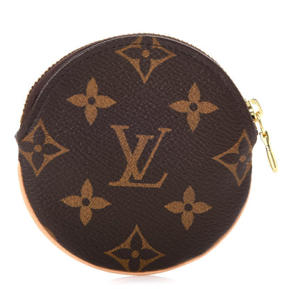 Louis Vuitton Monogram Round Coin Purse 1 of 8