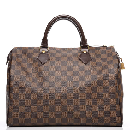 Louis Vuitton Damier Ebene Speedy 30 1 of 7