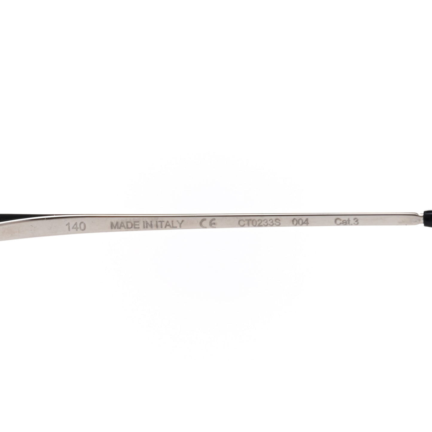 Panthere De Cartier Aviator Sunglasses Silver