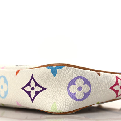 Louis Vuitton Monogram Multicolor Pochette Accessories White 8 of 8