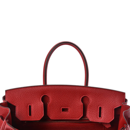 Hermes Togo Birkin 30 Rouge Casaque 14 of 30