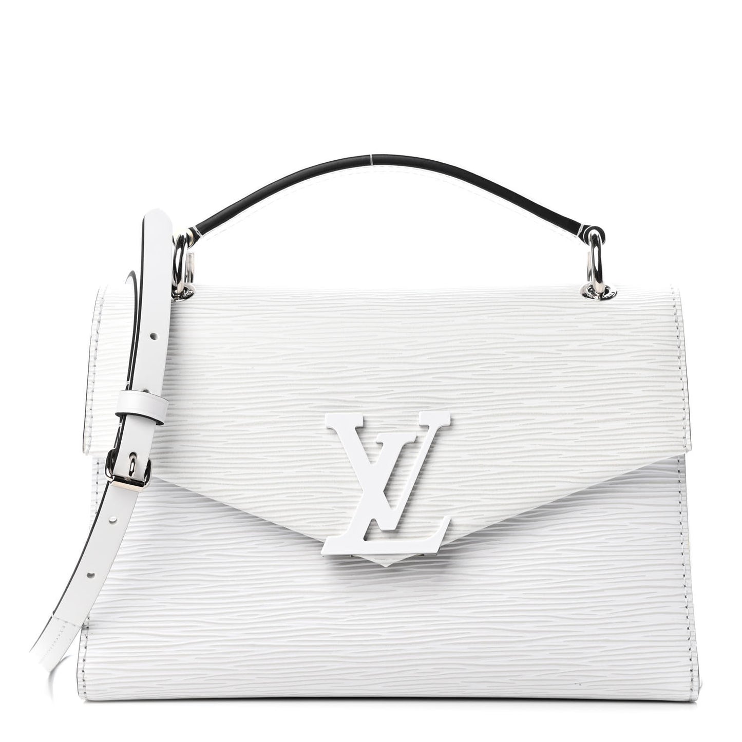 Epi Pochette Grenelle White