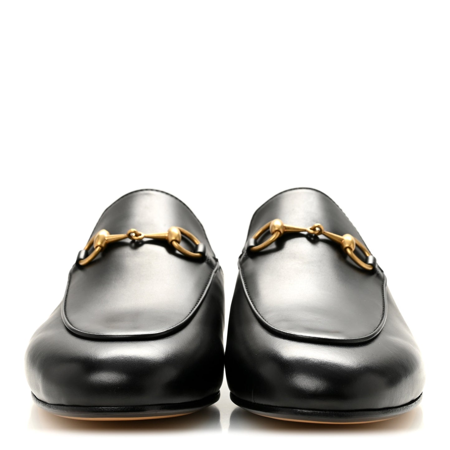 Calfskin Womens Princetown Slippers 37.5 Black