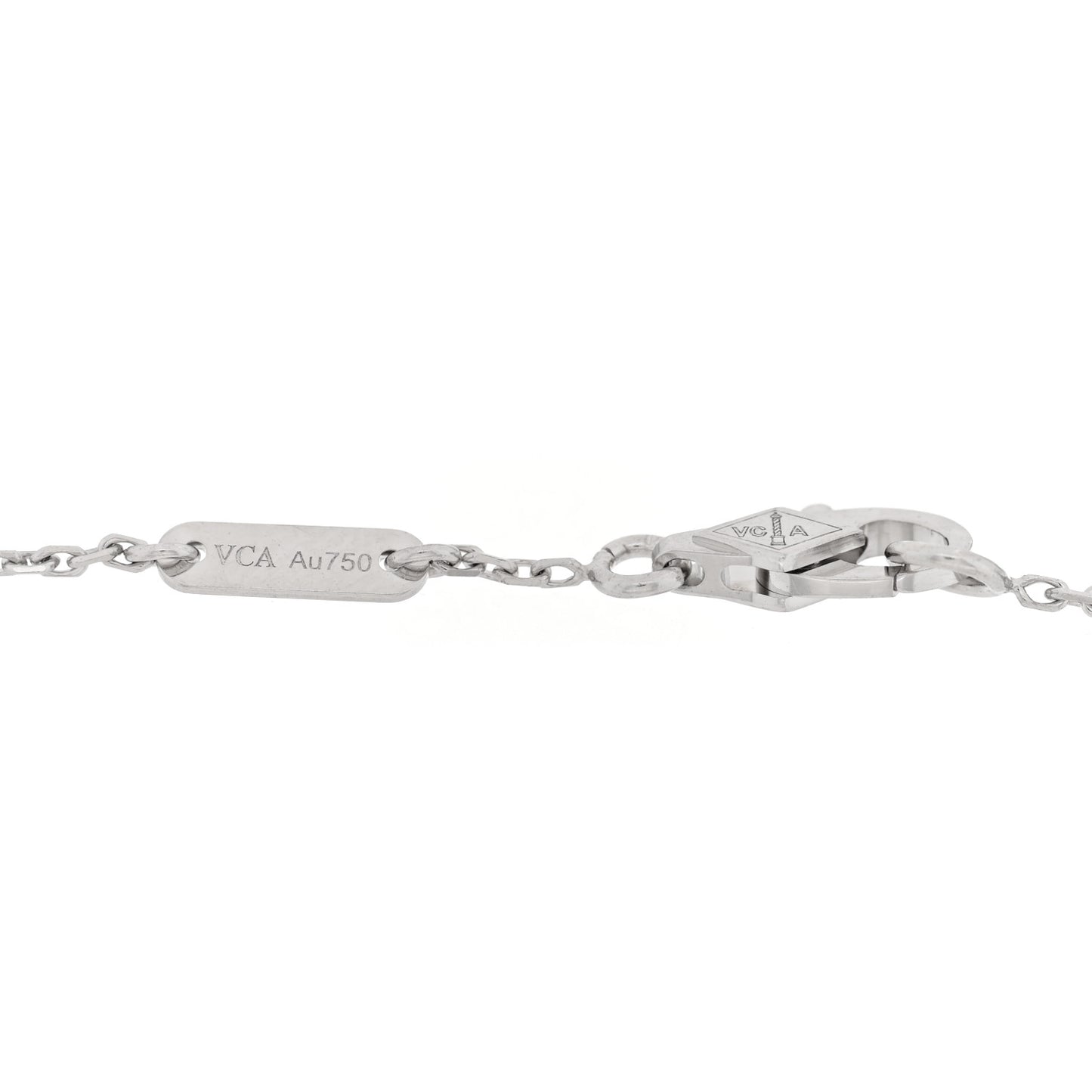 18K White Gold Diamond Mini Frivole Bracelet