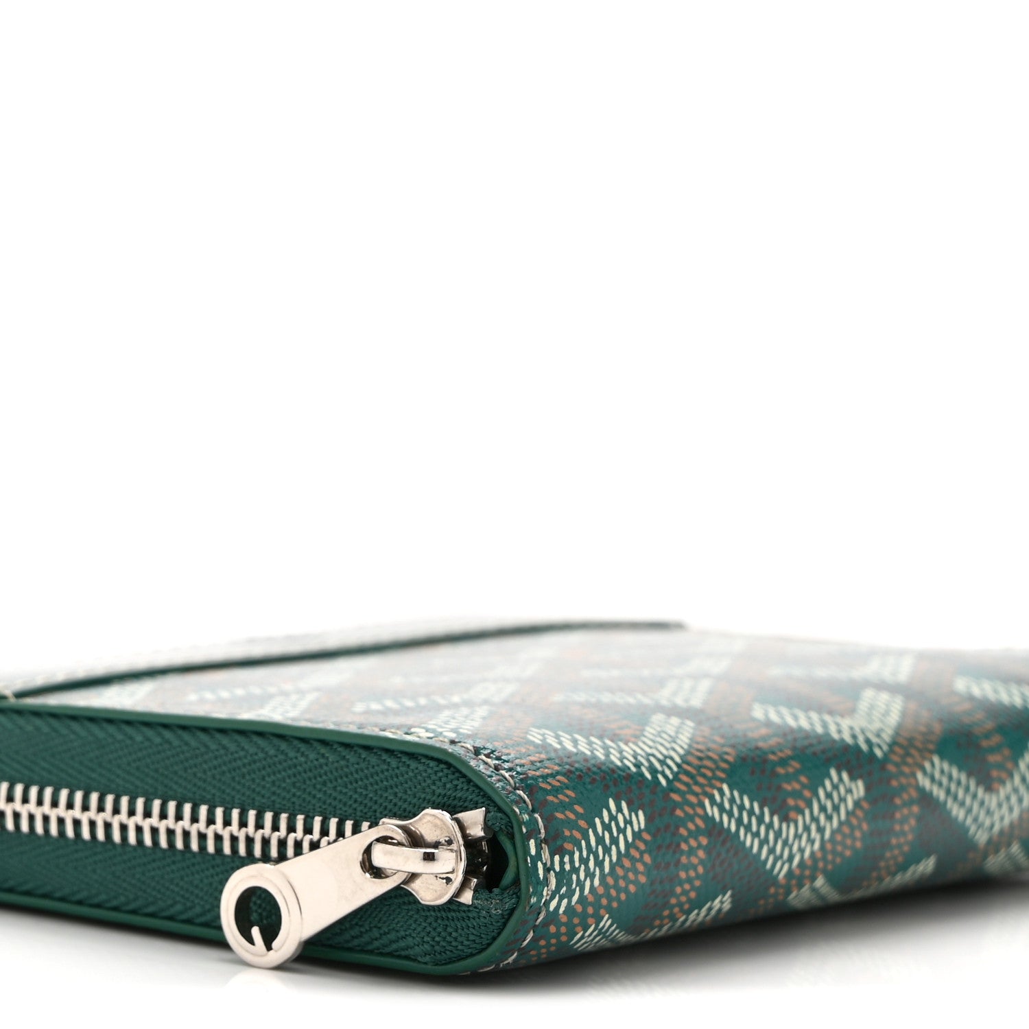 Goyard Goyardine Matignon PM Wallet Green 9 of 11