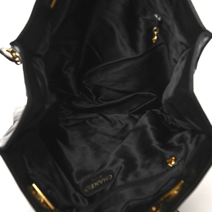 Chanel Lambskin CC Shoulder Bag Black 5 of 10