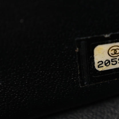 Chanel Lambskin Chevron Quilted Mini Square Flap So Black 7 of 15