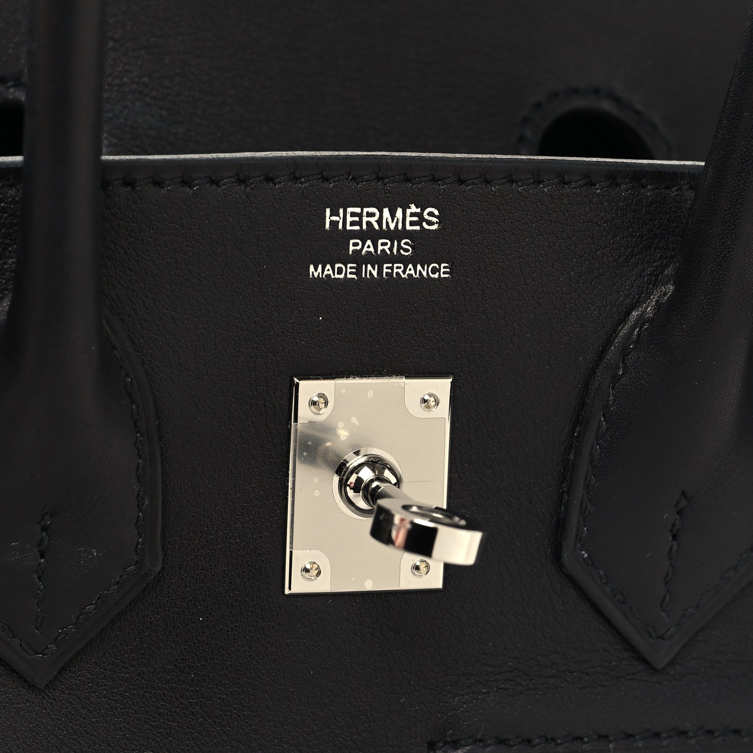 Hermes Veau Volupto Rock Birkin 25 Black 6 of 13