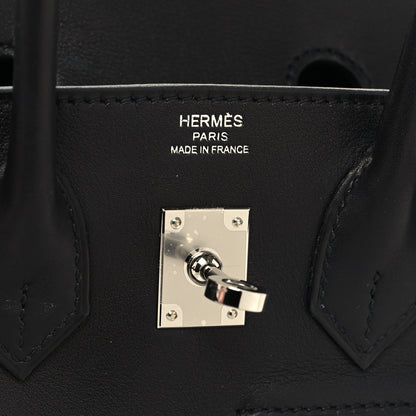 Hermes Veau Volupto Rock Birkin 25 Black 6 of 13
