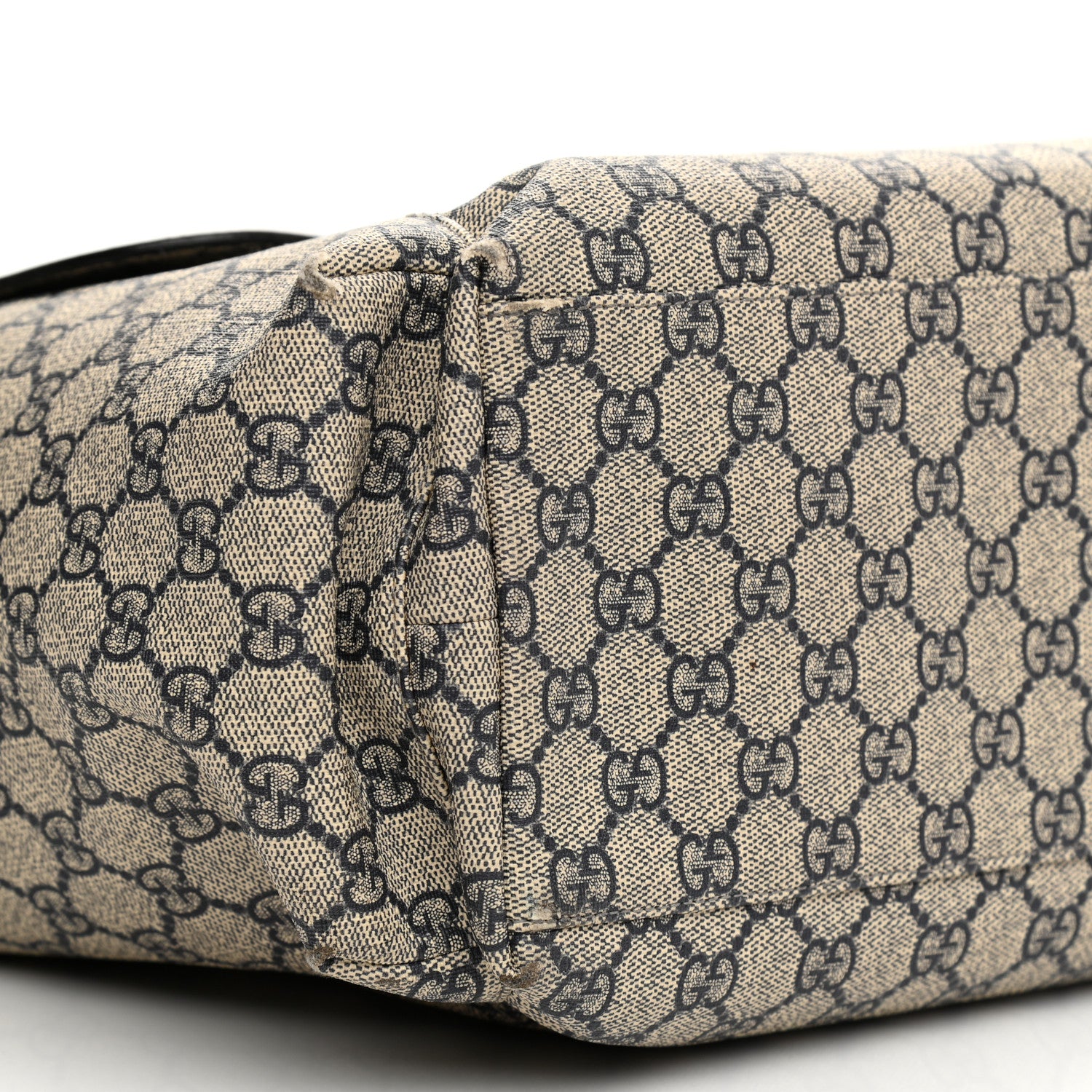 Gucci GG Plus Monogram Messenger Diaper Bag Navy 12 of 18
