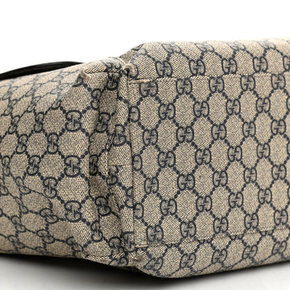 Gucci GG Plus Monogram Messenger Diaper Bag Navy 12 of 18