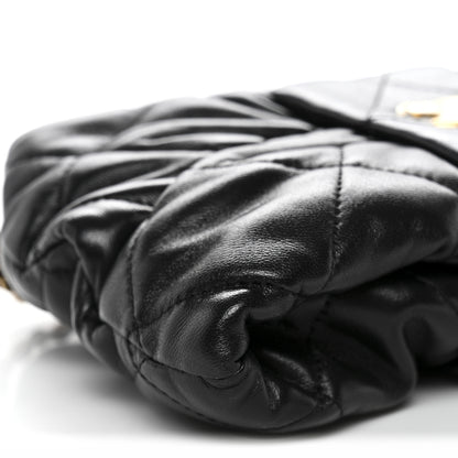 Chanel Lambskin Quilted Mini Bow Bag Black 9 of 11