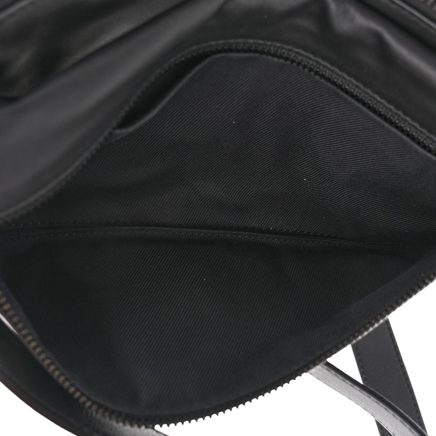 Bottega Veneta Nappa Fluid Triple Zip Messenger Bag Black 7 of 11