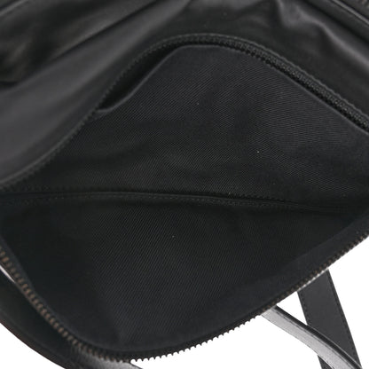 Bottega Veneta Nappa Fluid Triple Zip Messenger Bag Black 7 of 11