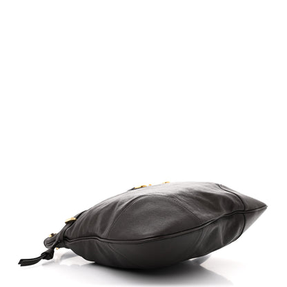 Gucci Sakai Be Green Calfskin Horsebit 1955 Cinch Top Messenger Bag Cocoa 4 of 10