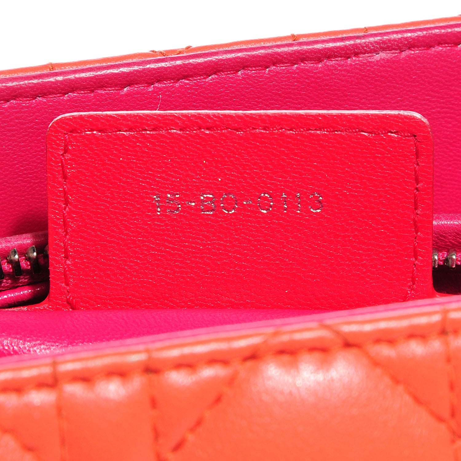 Christian Dior Lambskin Cannage Medium Tri-Color Lady Dior 7 of 8