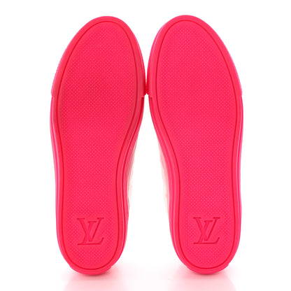 Louis Vuitton Technical Fabric Monogram Stellar Sneakers 38.5 Rose Pop 5 of 8