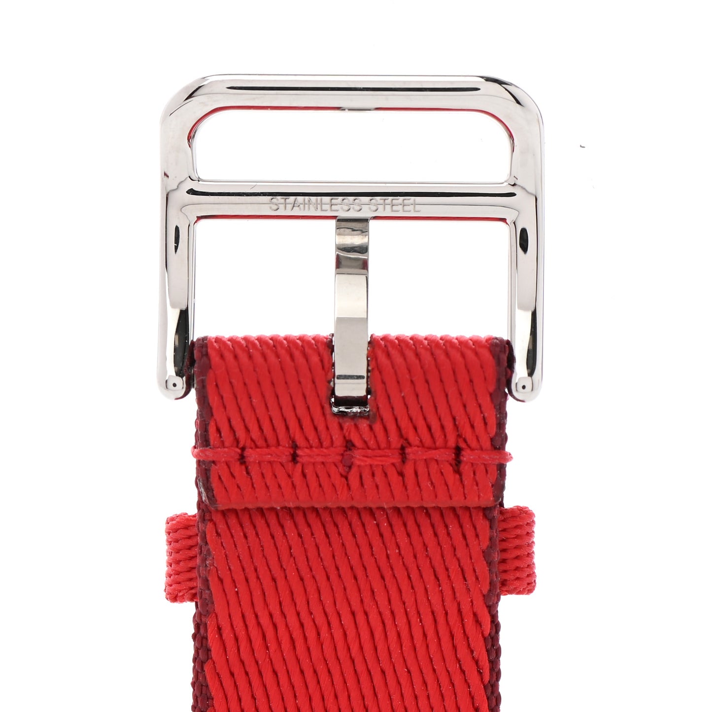 Nylon Weave Apple Watch Single Tour Band 40mm Rouge De Coeur Rouge H