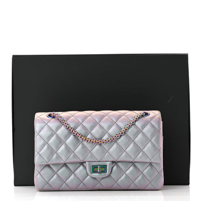 Chanel Iridescent Lambskin Quilted 2.55 Reissue 226 Flap Light Purple 11 of 11