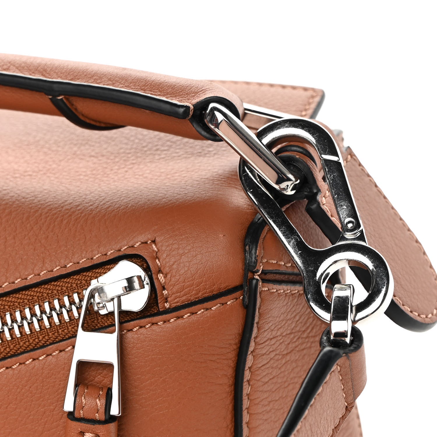 Loewe Calfskin Small Puzzle Bag Tan 11 of 11