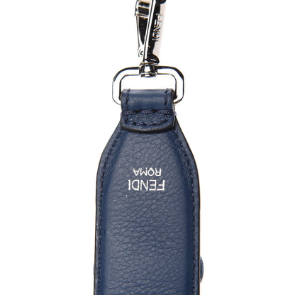 Fendi Vitello Dolce Flowerland Studded Strap You Blue 3 of 3