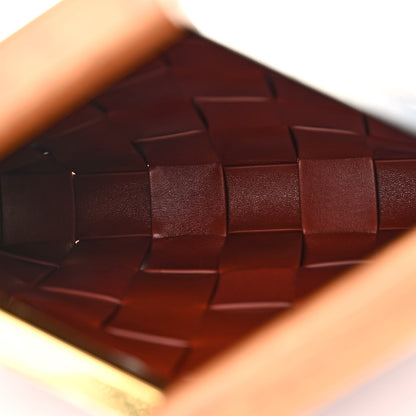 Bottega Veneta Nappa Intrecciato The Snap Clutch Rust 5 of 9