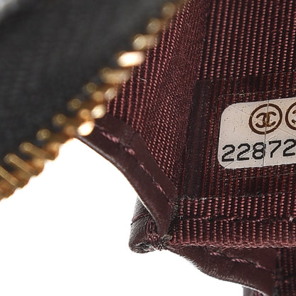 Chanel Caviar Quilted Zip Coin Purse Black 7 of 8