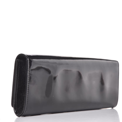 Gucci Patent Romy Clutch Black 3 of 7