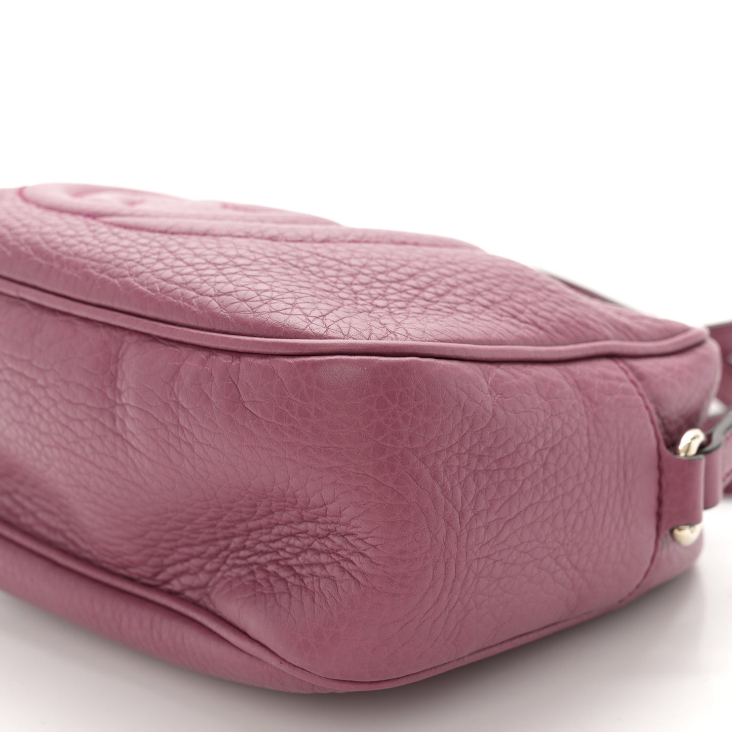 Pebbled Calfskin Small Soho Disco Bag Peonia Flower