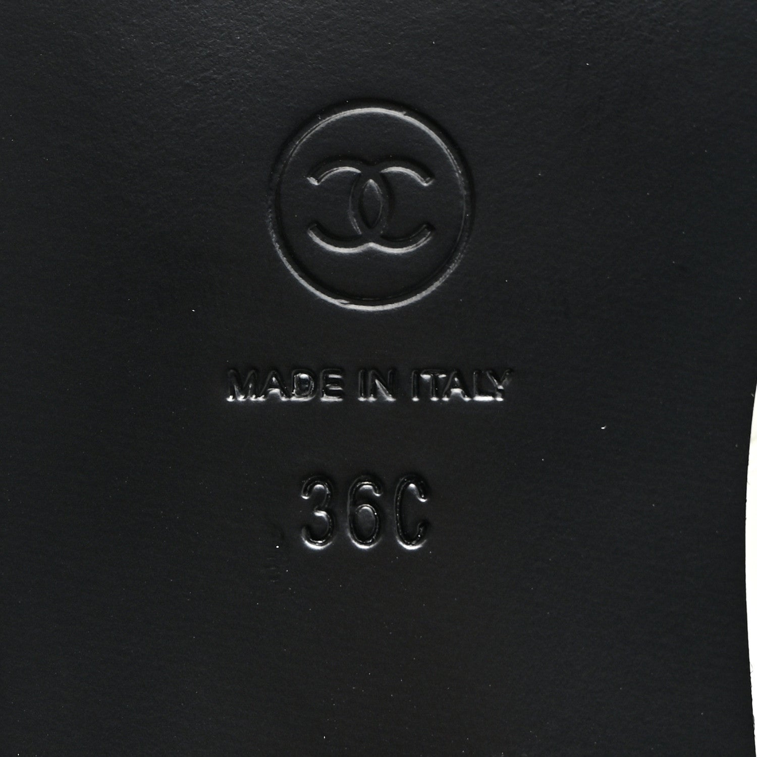 Chanel Calfskin Patent Mary Janes Flats 36 White Black 7 of 10