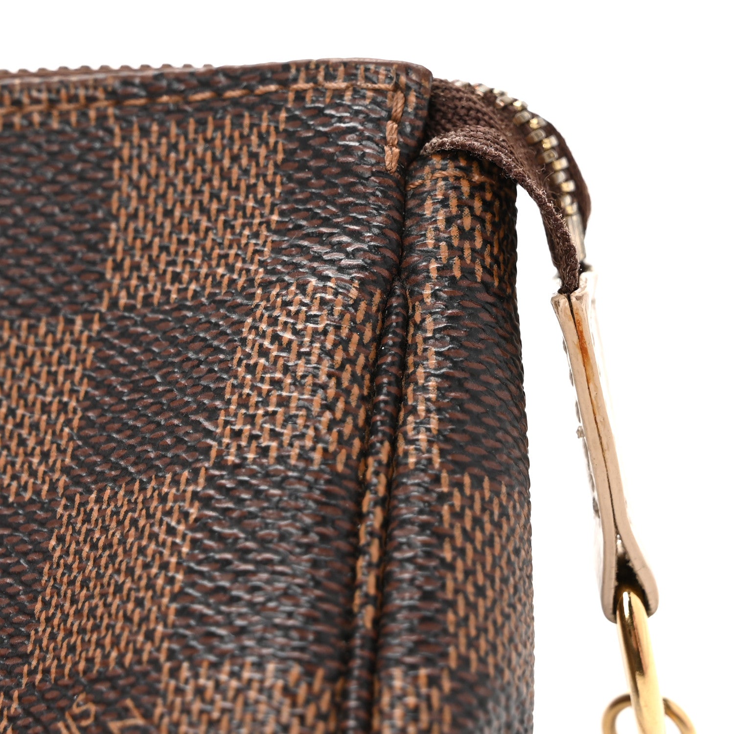 Louis Vuitton Damier Ebene Trunks and Locks Mini Pochette Accessories 9 of 9