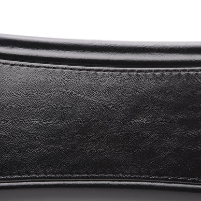 Chanel Aged Calfskin Quilted Medium Gabrielle Hobo Black White 10 of 10