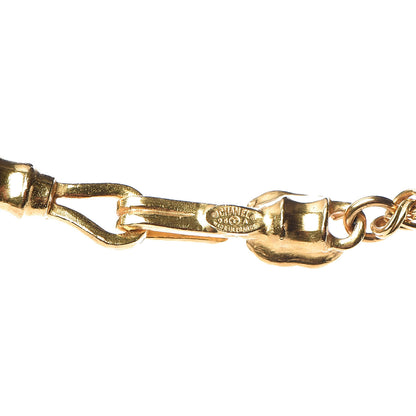 Chanel CC Pendant Necklace Gold 4 of 4