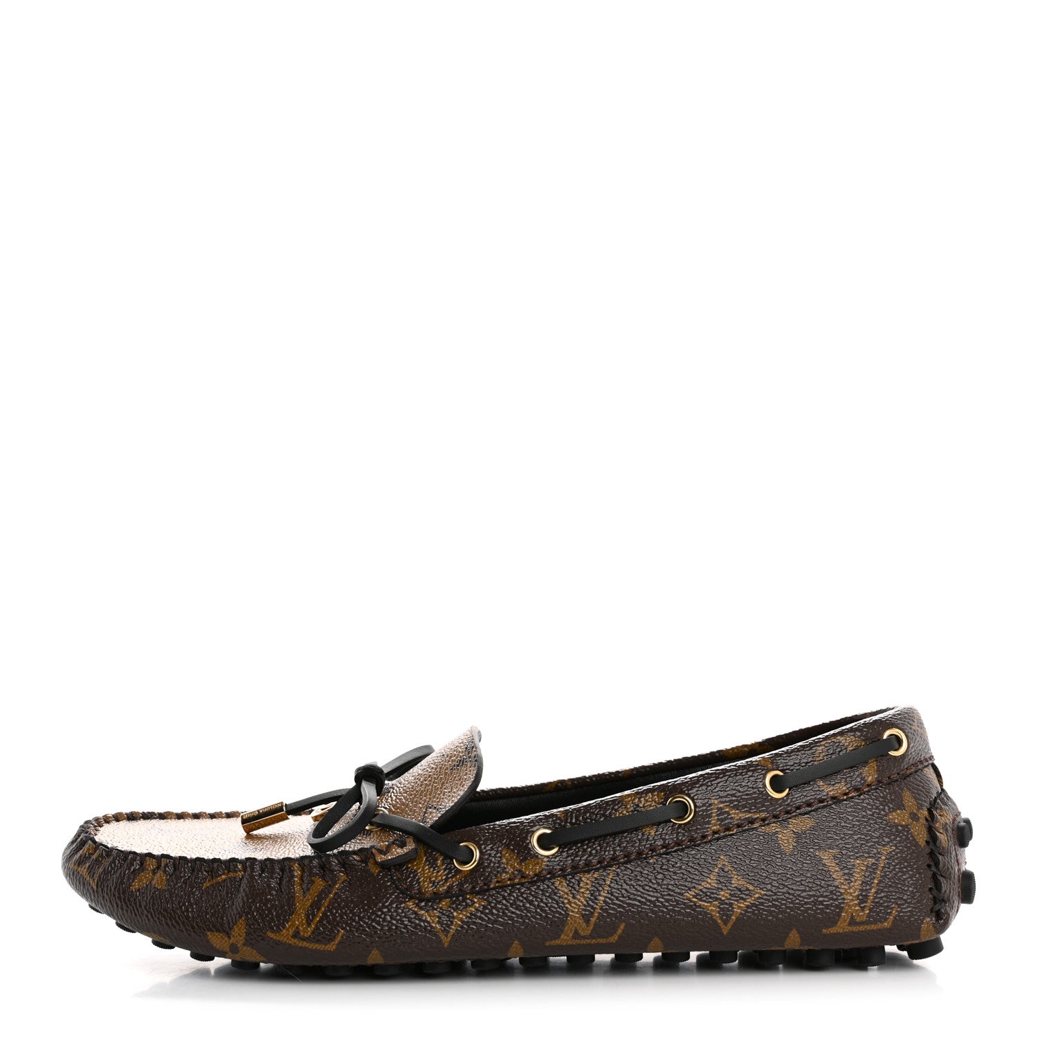 Louis Vuitton Patent Reverse Monogram Gloria Loafers 41 1 of 10