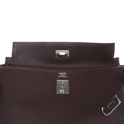 Hermes Togo Kelly Retourne 40 Chocolate 21 of 31