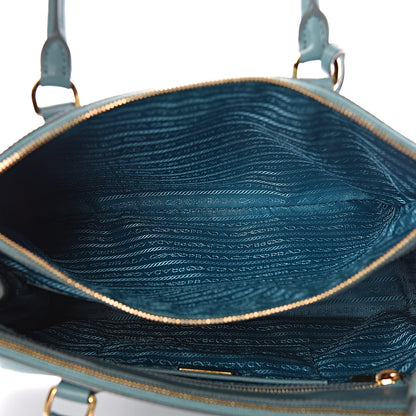Prada Saffiano Medium Galleria Double Zip Tote Anice 7 of 17