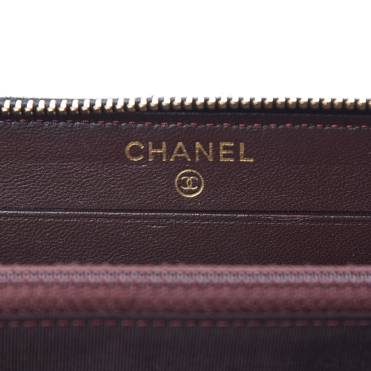 Chanel Lambskin Quilted Small Trendy CC Zip Around Wallet Black 6 of 8