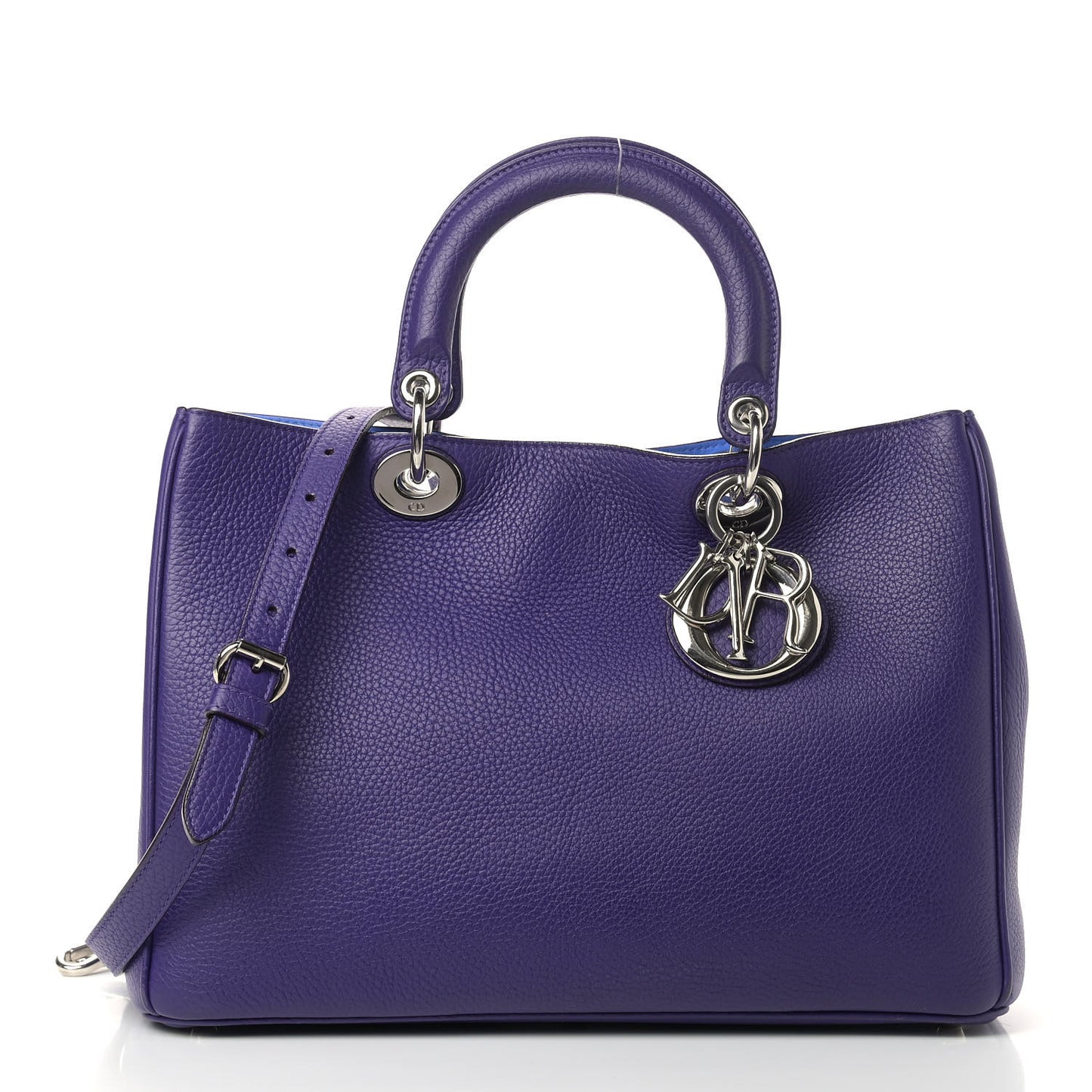 Bullcalf Medium Diorissimo Tote Purple