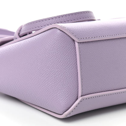 Celine Grained Calfskin Pico Belt Bag Lilac 8 of 9