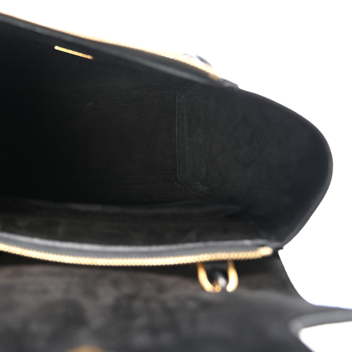 Celine Grained Calfskin Micro Belt Bag Black 5 of 11