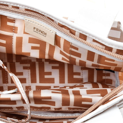 Fendi Nylon Zucca Tote Beige 4 of 5