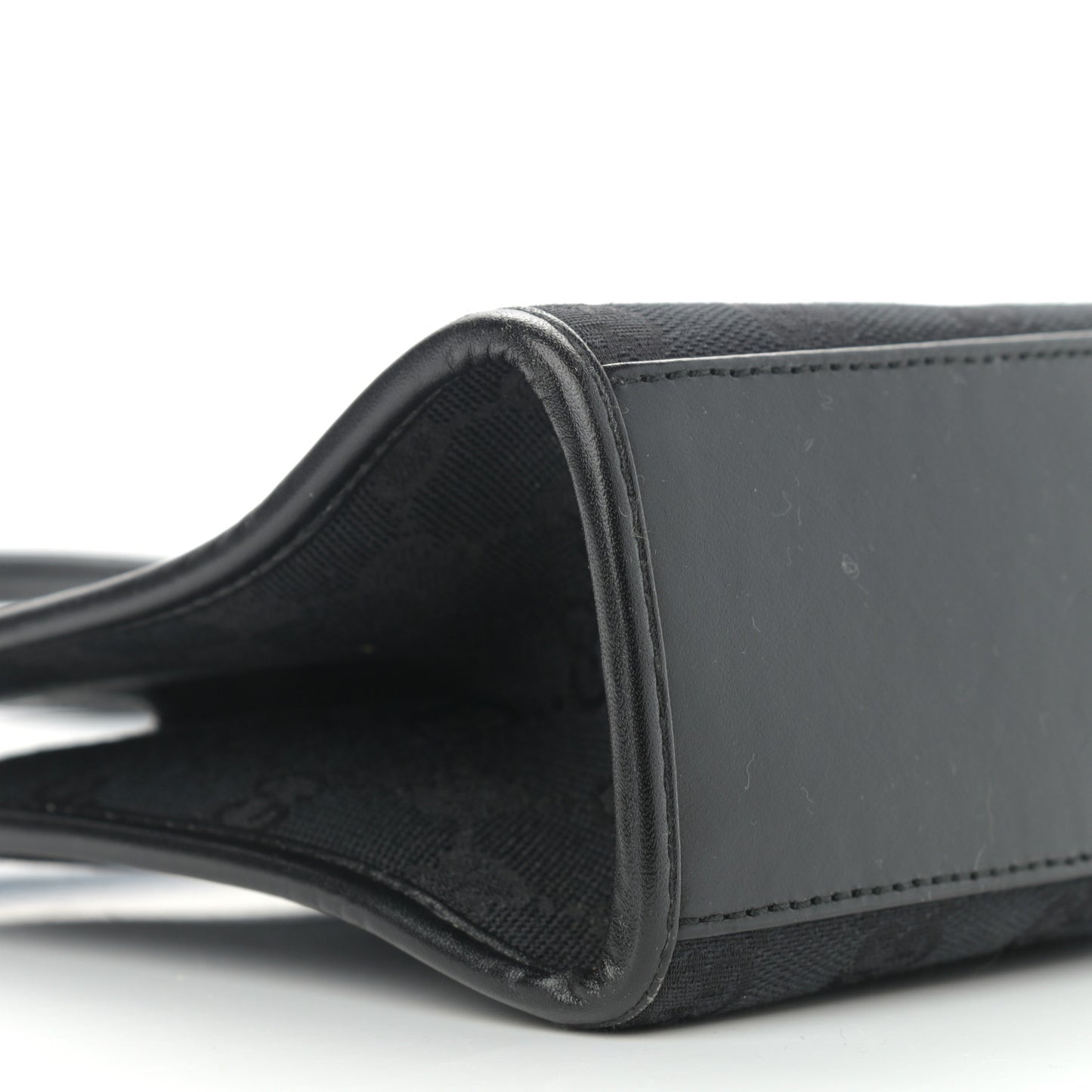 Monogram Bardot Shoulder Bag Black
