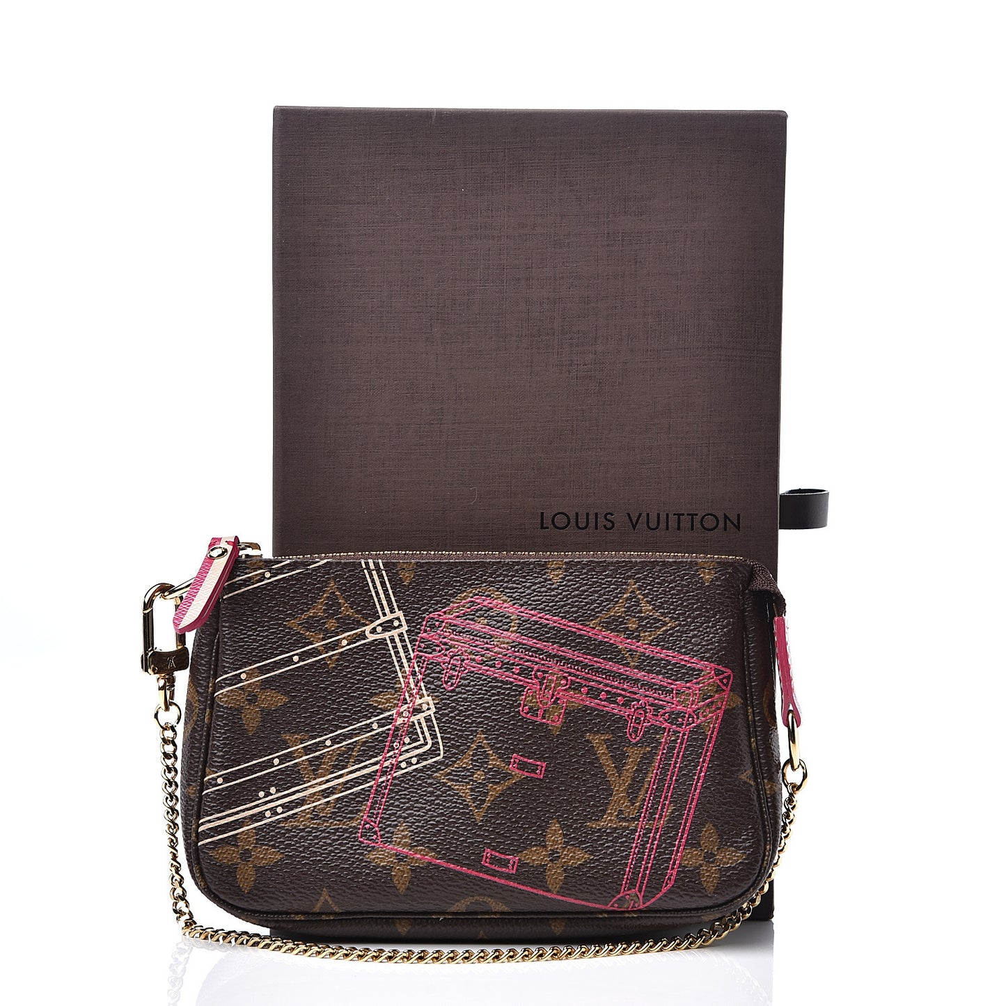Monogram 2014 Christmas Animation Mini Pochette Accessories